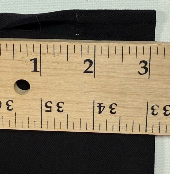 Theory Rokita Black Wool Blend Pencil Skirt Women’s 4 Side Zip Career - Picture 11 of 11